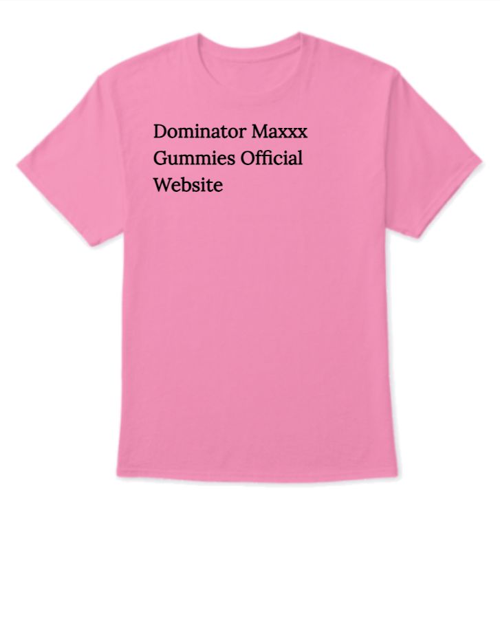 Dominator Maxxx Gummies Official Website - Front