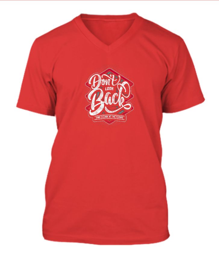 Don’t Look Back V-Neck - Front