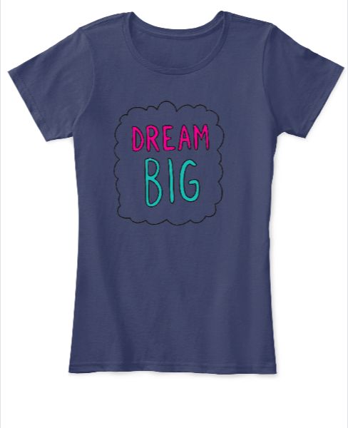 Dream Big -T-shirt for girls - Front