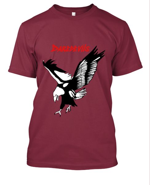 EAGLE PRINTED T SHIRT FOR DAREDEVILS - Front