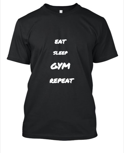 EAT SLEEP GYM REPEAT - Front