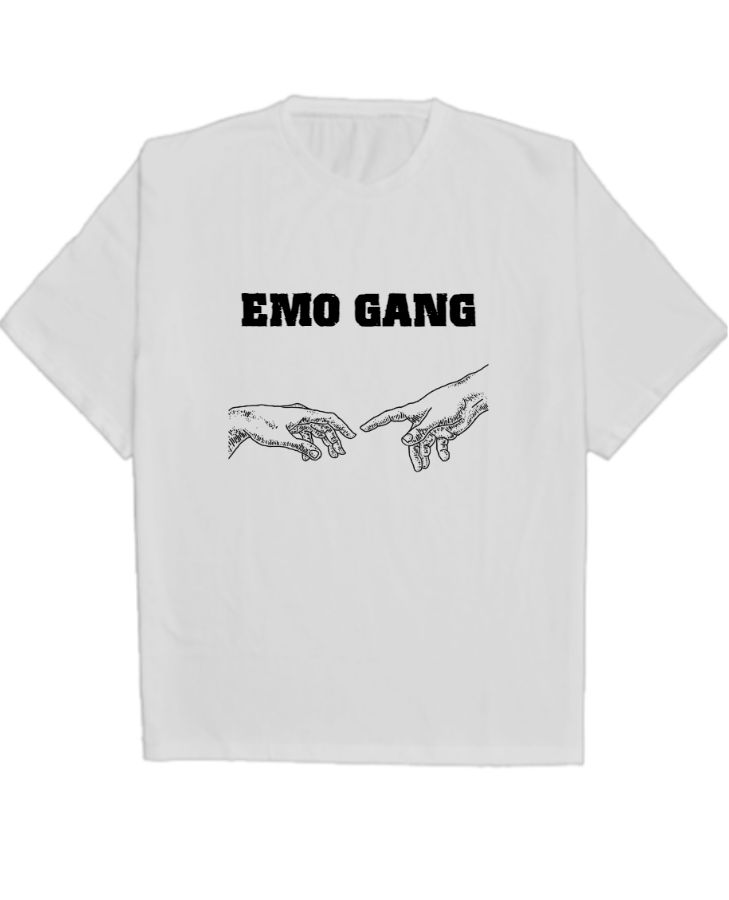 EMO GANG OVERSIZED T-SHIRT - Front