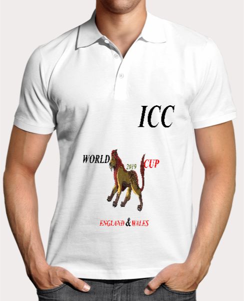 ENGLAND WORLD CUP 2019 ONLINE LATEST COLLECTION (POLO T-SHIRT) - Front
