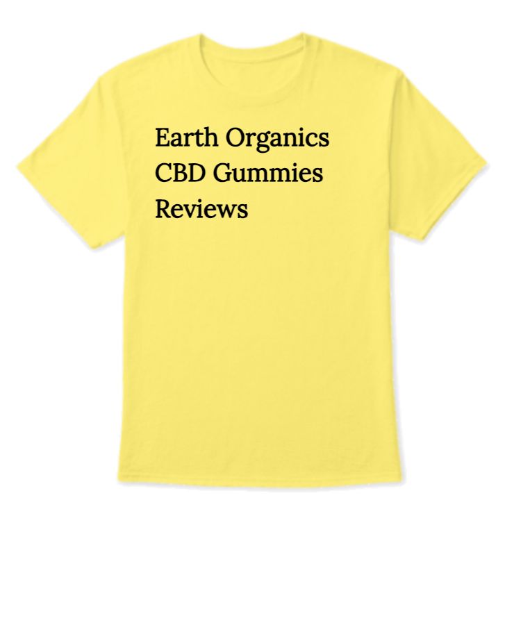 Earth Organics CBD Gummies Reviews  - Front