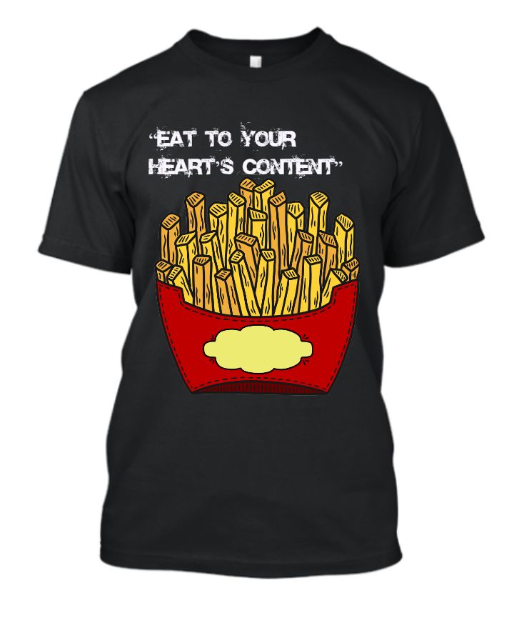 “Eat to your heart’s content” - Front