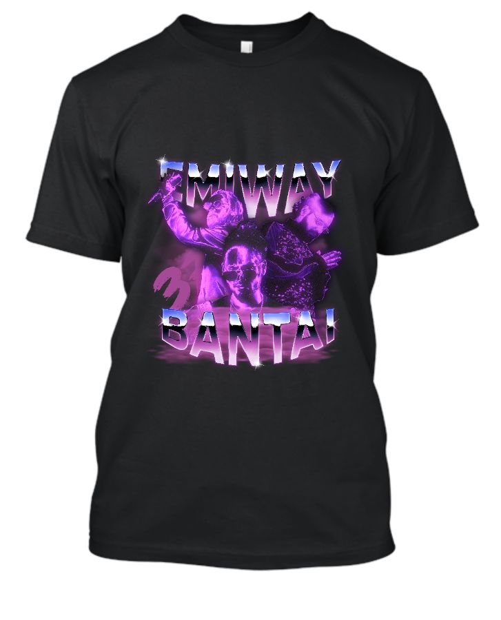 Emiway Bantai T-shirt Rapper Fan Made - Front