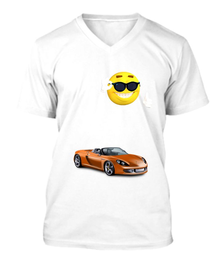 Emoji Half sleeve t shirt  - Front