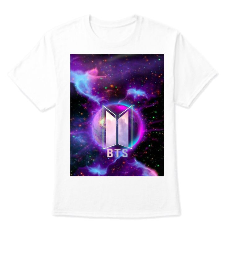 FUNKY MONKEY BTS Army K Pop T Shirt, Top for Girls and Women’s. 3D Printed. Cotton Mix Material. Sizes from 5-6 Years Till 2XL - Front