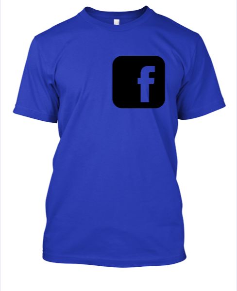 Facebook Logo T.shirt - Front