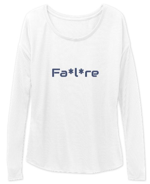 Failure is the pillar of success - Front