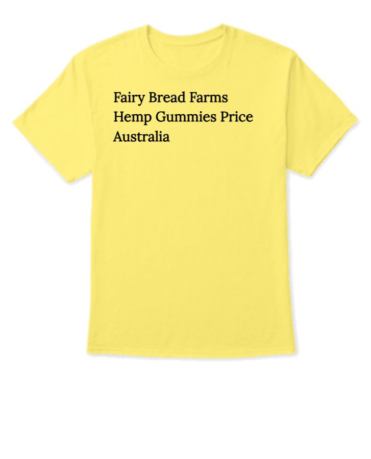 Fairy Bread Farms Hemp Gummies Price Australia - Front