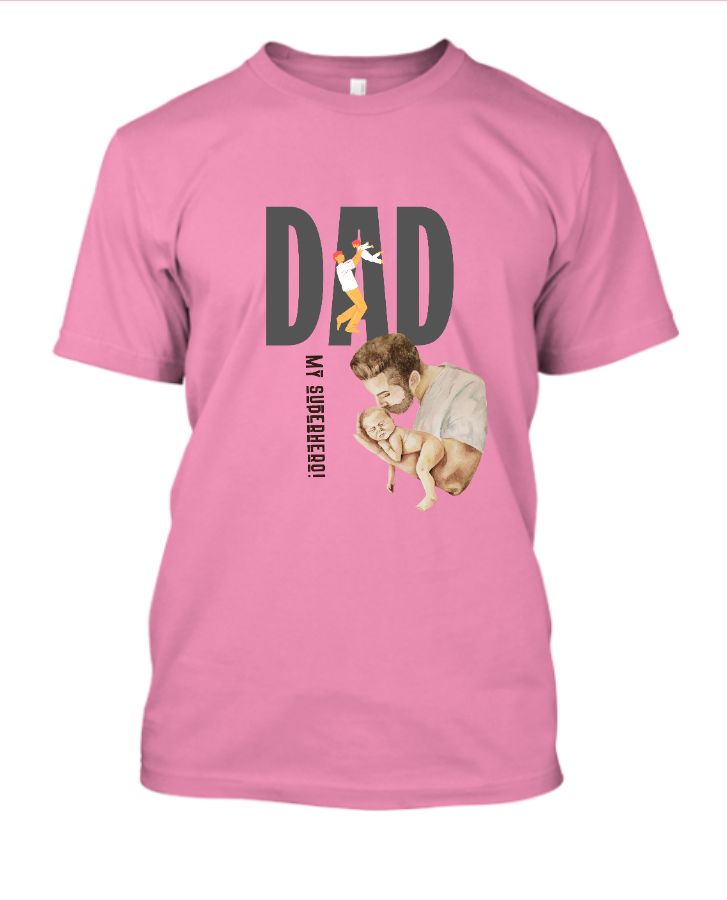 Fatherhood Rocks-T-SHIRT - Front