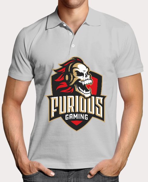 Furious Gaming Polo T-Shirt - Front