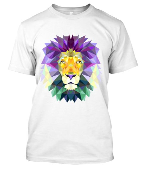 Geometry Lion T-shirt - Front