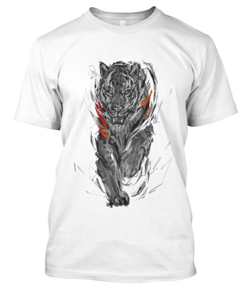 Geometry Tiger T-shirt - Front