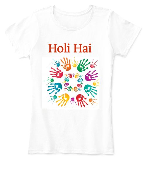 Girls Holi t-shirts - Front