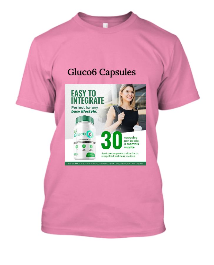 Gluco6 Capsules - Front