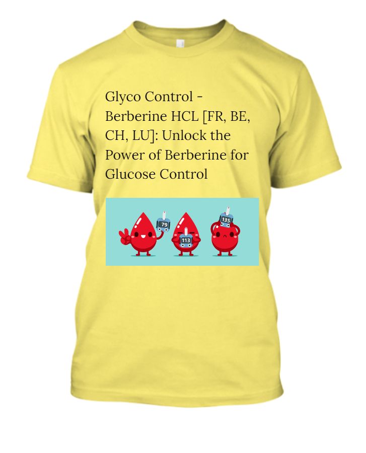 Glyco Control - Berberine HCL [FR, BE, CH, LU]: Unlock the Power of Berberine for Glucose Control - Front