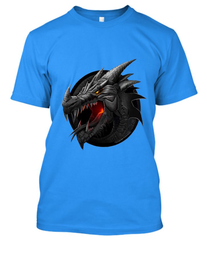 Graphics Cart T-shirt design | Dragon Face Graphics | Half sleeve T-shirt  - Front
