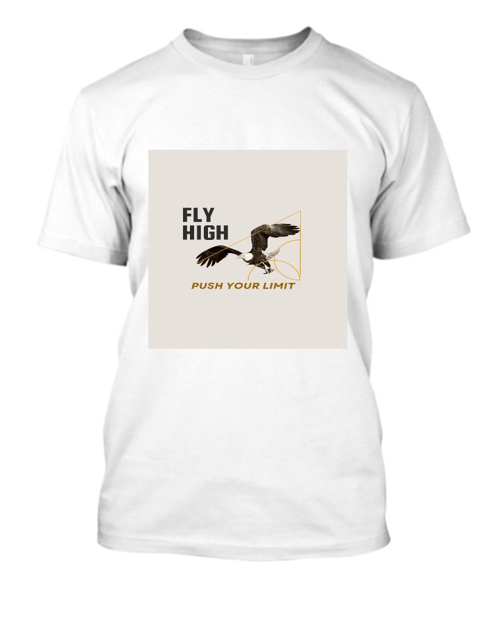 Grey Pop Art Eagle T-Shirt - Front