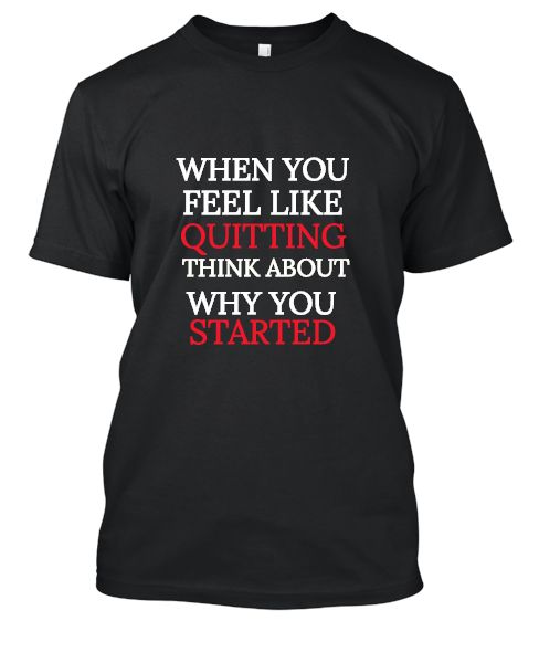 Gym motivational t-shirt - Front