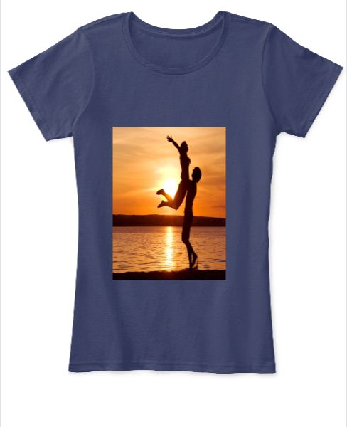 HALF PRINTED T-SHIRT FOR WOMEN - Front