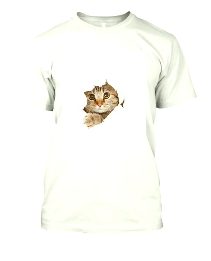 HALF SLEEVES T SHIRT CAT - Front