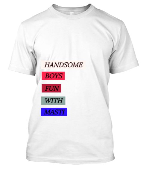 HANDSOME BOYS - Front