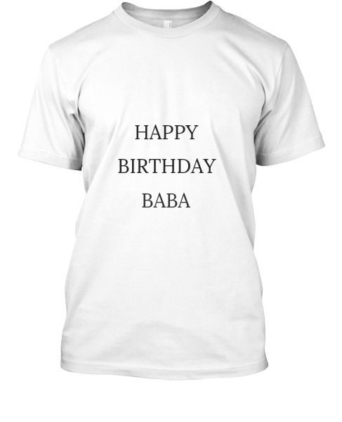 HAPPY BIRTHDAY TSHIRT - Front