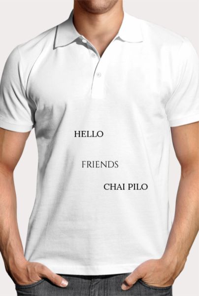 HELLO FRINDS CHAI PILO - Front