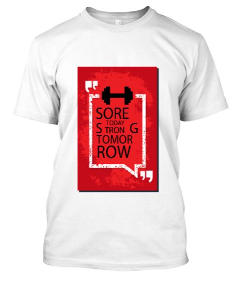 D&B Mens Gym T-Shirt - Front