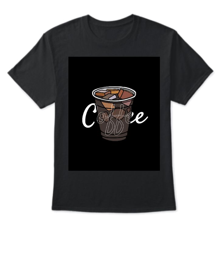 Hal Sleeve T-shirt |Café Coffee - Front