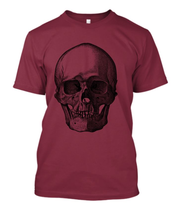 Halloween half T-shirt  - Front