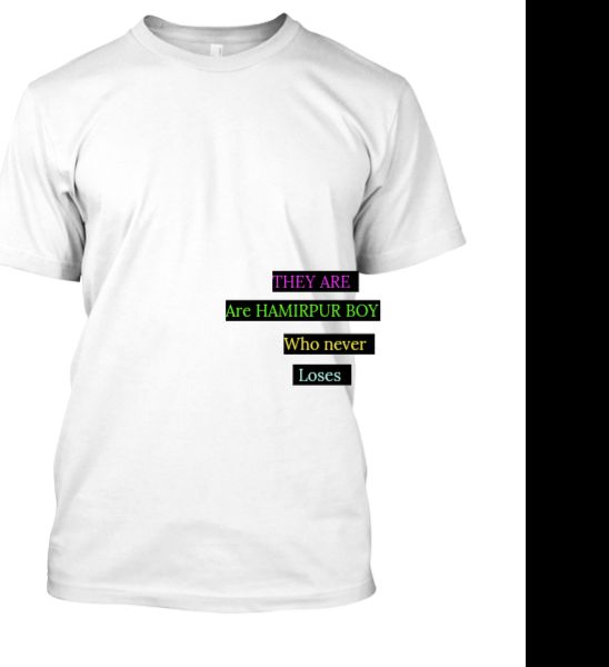 Hamirpur boys  printed shirt - Front