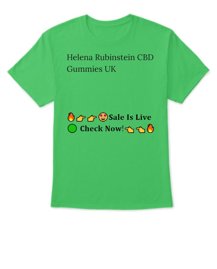 Helena Rubinstein CBD Gummies UK: A Legitimate Solution or a Scam? - Front