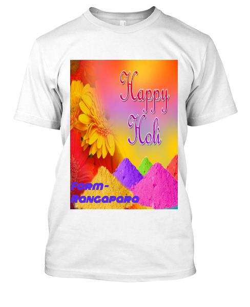 Holi T-Shirt From Rangapara - Front