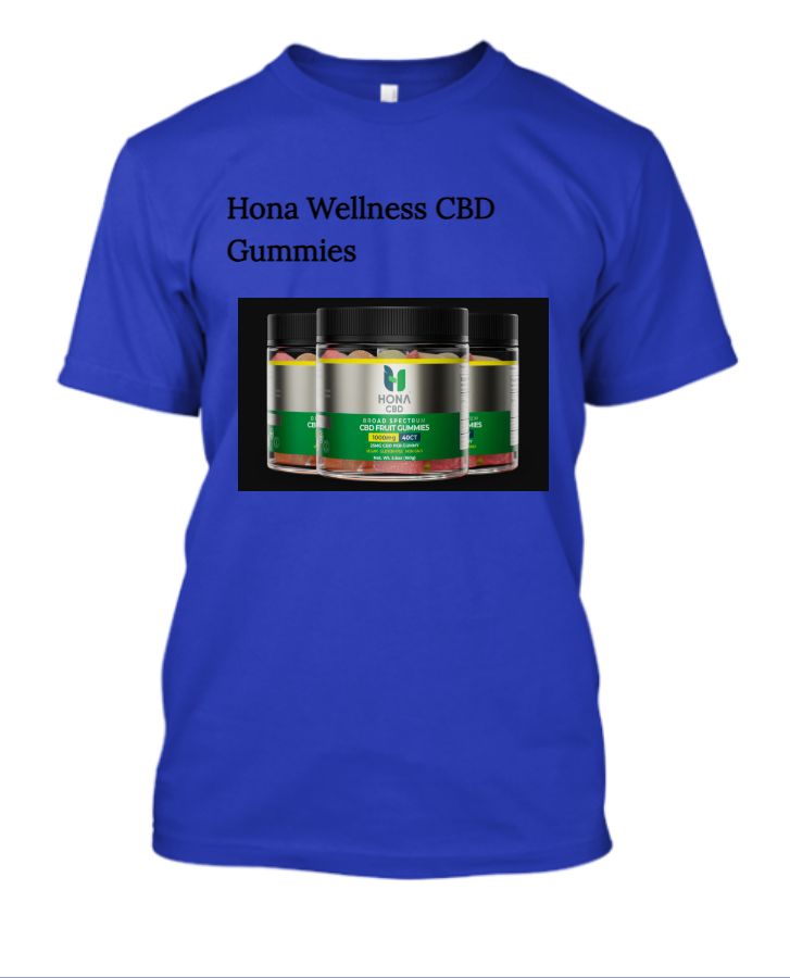 Hona Wellness CBD Gummies: Non-Psychoactive, 100% Legal CBD Solution - Front