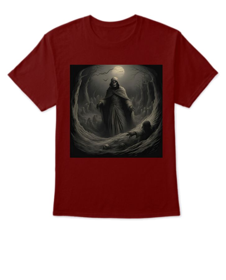 Horror-Themed Colourful T-Shirt – Dare to Wear - Front