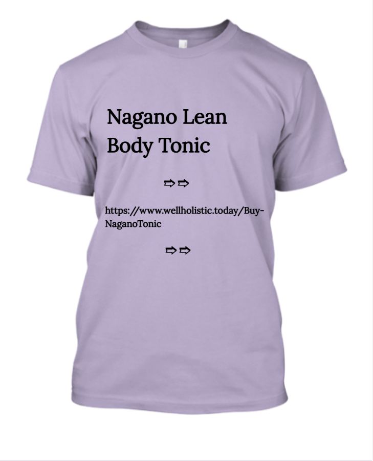 How Is Nagano Lean Body Tonic Made? - Front