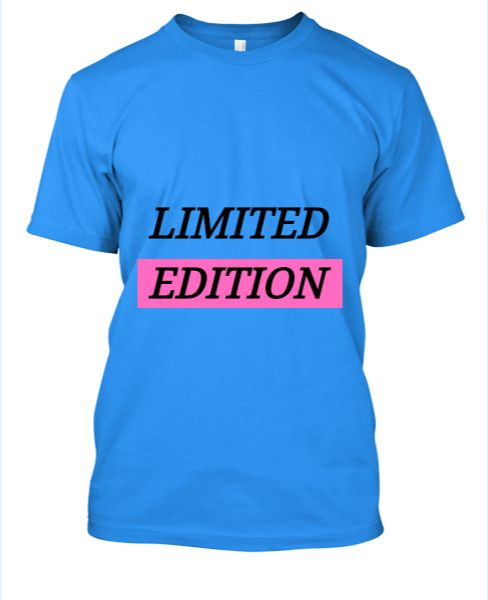I AM OF LIMITED EDITION. - Front