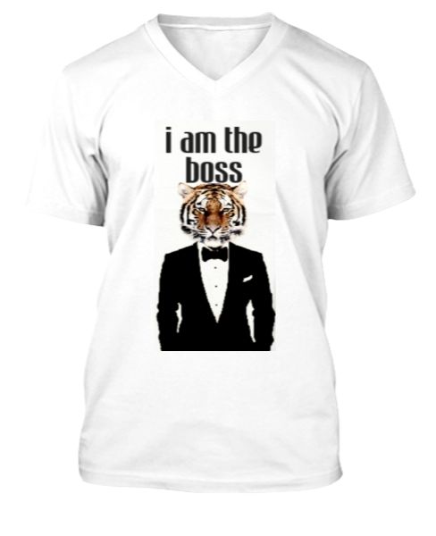 I AM THE BOSS t-shirt - Front