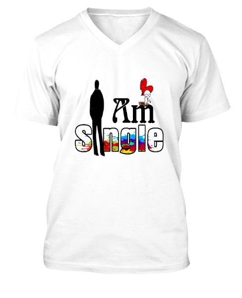 I 'M Single T shirt -- Men's T shirts - Front
