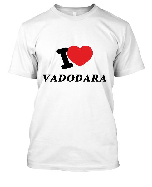 I love Vadodara t-shirt - Front