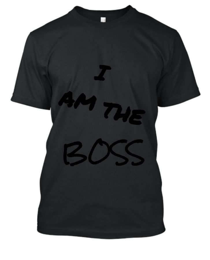 I AM THE BOSS  - Front