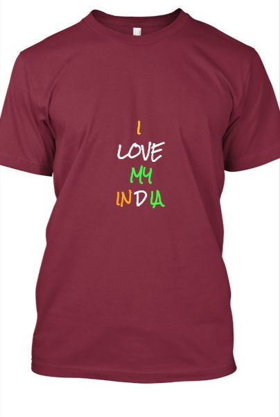 I LOVE MY INDIA - Front