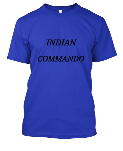 INDIAN COMMANDO T SHIRT - Front