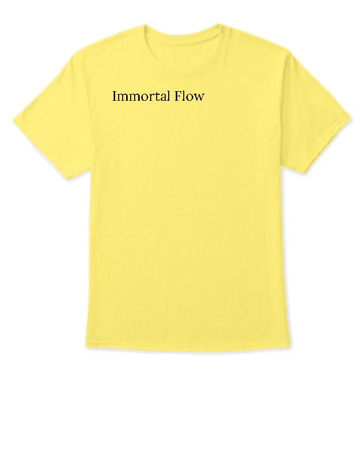 Immortal Flow Fitness Supplemet US  - Front