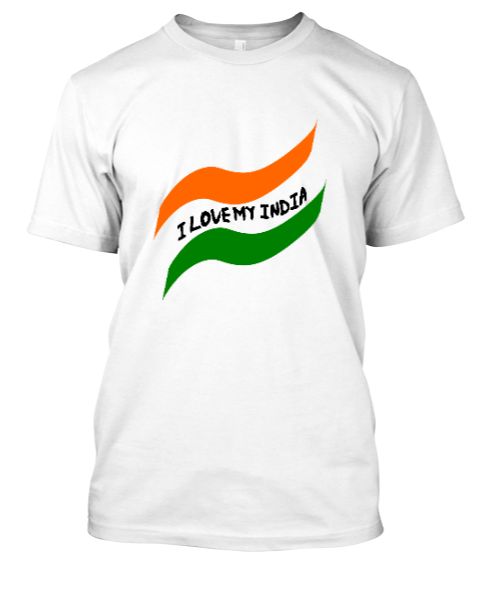 indian flag shirt png