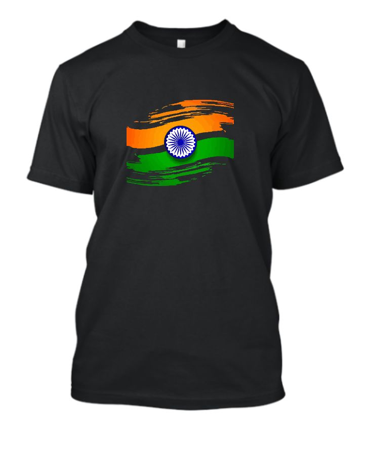 Indian Flag Jai Hind Supreme White T Shirt for Men and Women - Front