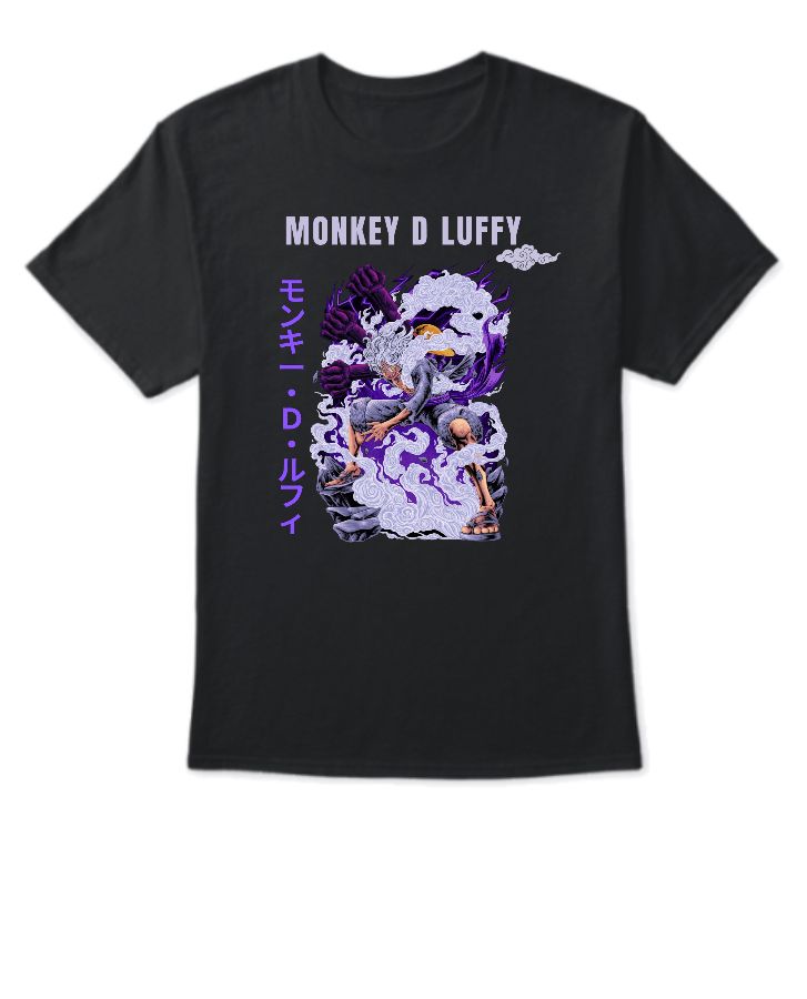 I’M MONKEY D LUFFY ANIME T-SHIRT - Front